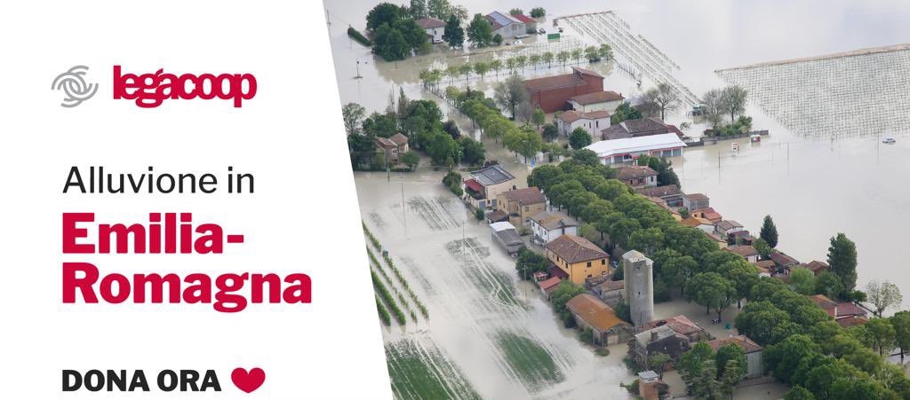 Raccolta fondi alluvione in Emilia Romagna